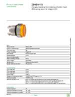 Datasheet for Schneider Electric ZB4BW153, EAN: 3389110889871