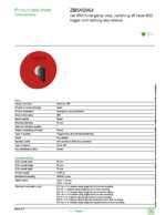 Datasheet for Schneider Electric ZB5AS964, EAN: 3389110135183