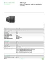 Datasheet for Schneider Electric ZB5AA24, EAN: 3389110134735