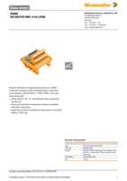Datasheet for Weidmüller 8003891001, EAN: 4032248047239