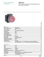 Datasheet for Schneider Electric XB5AP42, EAN: 3389110903690