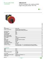 Datasheet for Schneider Electric XB5AS9445, EAN: 3389110903737