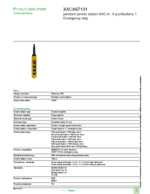 Datasheet for Schneider Electric XACA67131, EAN: 3389110501094