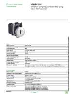 Datasheet for Schneider Electric XB4BA3341, EAN: 3389110118797