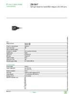 Datasheet for Schneider Electric ZBVB47, EAN: 3389110090390