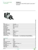 Datasheet for Schneider Electric XB4BG61, EAN: 3389110118971