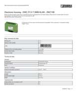 Datasheet for Phoenix Contact 2947158, EAN: 4017918082628