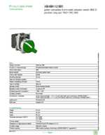 Datasheet for Schneider Electric XB4BK123B5, EAN: 3389110892192