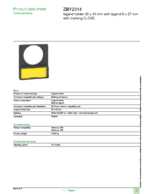 Datasheet for Schneider Electric ZBY2314, EAN: 3389110093988