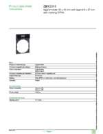 Datasheet for Schneider Electric ZBY2313, EAN: 3389110094237