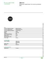 Datasheet for Schneider Electric ZBA344, EAN: 3389110091502