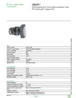 Datasheet for Schneider Electric ZB6DF1, EAN: 3389110776256
