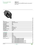 Datasheet for Schneider Electric ZB5AG7, EAN: 3389110905854