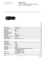 Datasheet for Schneider Electric XB6AA35B, EAN: 3389110764284
