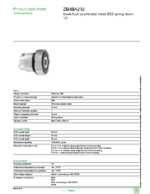 Datasheet for Schneider Electric ZB4BA232, EAN: 3389110887655
