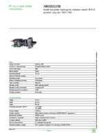 Datasheet for Schneider Electric XB6DD225B, EAN: 3389110764604