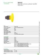 Datasheet for Schneider Electric ZB5AR5, EAN: 3389110906769
