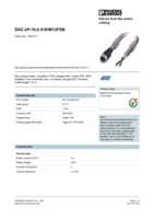 Datasheet for Phoenix Contact 1507311, EAN: 4017918900144