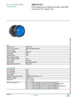 Datasheet for Schneider Electric ZB5AW163, EAN: 3389110909906