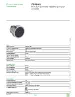 Datasheet for Schneider Electric ZB4BH02, EAN: 3389110122602