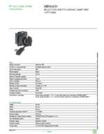 Datasheet for Schneider Electric XB5AG33, EAN: 3389110903492