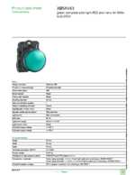 Datasheet for Schneider Electric XB5AV63, EAN: 3389110903973