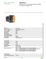Datasheet for Schneider Electric ZB5AH053, EAN: 3389110137774