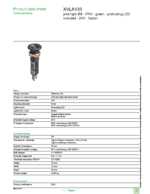 Datasheet for Schneider Electric XVLA133, EAN: 3389110651065