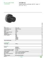 Datasheet for Schneider Electric XACB9122, EAN: 3389110644609