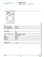 Datasheet for Schneider Electric ZB2BY4934, EAN: 3389110645682
