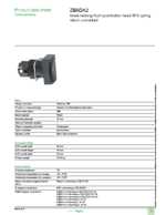 Datasheet for Schneider Electric ZB6DA2, EAN: 3389110775495