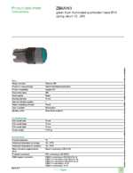 Datasheet for Schneider Electric ZB6AW3, EAN: 3389110784190