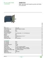 Datasheet for Schneider Electric ZB4BV5D3, EAN: 3389110892598