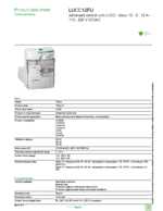 Datasheet for Schneider Electric LUCC12FU, EAN: 3389110364767 Datasheet for Schneider Electric LUCC12FU, EAN: 3389110364767