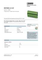 Datasheet for Phoenix Contact 1792566, EAN: 4017918044992