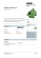 Datasheet for Phoenix Contact 2287630, EAN: 4017918132774
