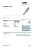 Datasheet for Phoenix Contact 1663336, EAN: 4017918123147