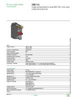 Datasheet for Schneider Electric ZBE102, EAN: 3389110089486
