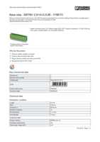 Datasheet for Phoenix Contact 1758131, EAN: 4017918030346