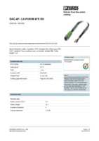 Datasheet for Phoenix Contact 1521928, EAN: 4017918968885 Datasheet for Phoenix Contact 1521928, EAN: 4017918968885