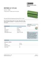 Datasheet for Phoenix Contact 1792809, EAN: 4017918045234