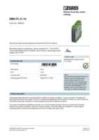 Datasheet for Phoenix Contact 2866022, EAN: 4017918975005