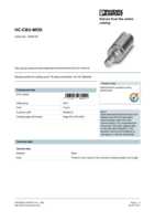 Datasheet for Phoenix Contact 1636130, EAN: 4017918969400