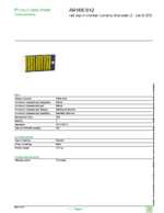 Datasheet for Schneider Electric AR1MC012, EAN: 3389110574470