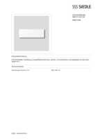 Datasheet for Siedle 200017340-00, EAN: 4015739173402