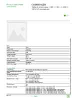 Datasheet for Schneider Electric CA3KN31GD3, EAN: 3389110843187 Datasheet for Schneider Electric CA3KN31GD3, EAN: 3389110843187