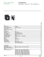 Datasheet for Schneider Electric K1A001ACH, EAN: 3389110079302