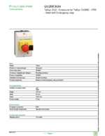 Datasheet for Schneider Electric GV2MCK04, EAN: 3389110116939
