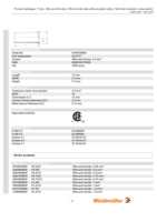 Datasheet for Weidmüller 0186100000, EAN: 4008190172954