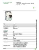 Datasheet for Schneider Electric GV2P07, EAN: 3389110213461